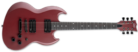 LTD SIGNATURE SERIES  VOLSUNG Oxblood Satin  Lars Frederiksen/Rancid  6-String Electric Guitar 2024